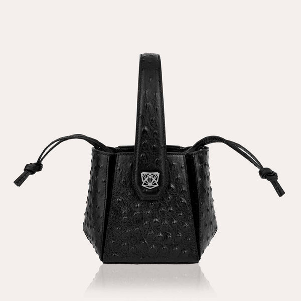 <span class="grassetto"> ELETTRA MINI </span> Ostrich Black